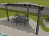 Sojag Lima Triangular 10x10 Pergola