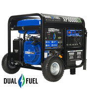 Image of DuroMax XP10000DX 10,000 Watt Dual Fuel Portable Generator w/ CO Alert Generator DuroMax 