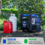 Image of DuroMax XP11000iH 11,000 Watt Portable Dual Fuel Inverter Generator w/ CO Alert Generator DuroMax 