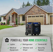 Image of DuroMax XP11000iH 11,000 Watt Portable Dual Fuel Inverter Generator w/ CO Alert Generator DuroMax 