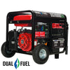 DuroStar DS11000DX 11,000 Watt Dual Fuel Portable Generator w/ CO Alert Generator DuroMax 