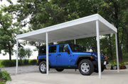 Image of Freestanding Carport/Patio Cover - Eggshell Canopy Arrow 