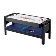 Image of GLD Fat Cat 3-in-1 6' Flip Multi-Game Table - Blue Top Game Table GLD 