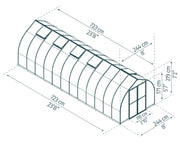 Image of Palram - Canopia | Bella Greenhouse Greenhouses Palram - Canopia 