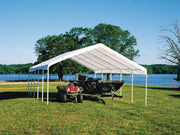 Image of ShelterLogic SuperMax Canopy 18 x 30 ft. White Canopy ShelterLogic 