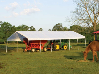 ShelterLogic SuperMax Canopy 18 x 40 ft. White Canopy ShelterLogic 