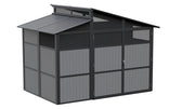 Image of Sojag Rainier 8 x 11 ft. Aluminum Frame Storage Shed Shed SOJAG 