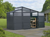 Sojag Rainier 8 x 11 ft. Aluminum Frame Storage Shed Shed SOJAG 