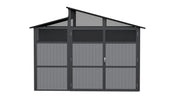 Image of Sojag Rainier 8 x 11 ft. Aluminum Frame Storage Shed Shed SOJAG 