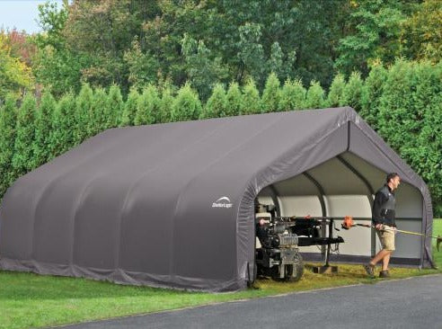 ShelterLogic ShelterCoat 18 x 24 ft. Garage Peak STD – The Better Backyard