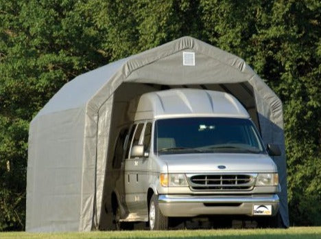 ShelterLogic ShelterCoat 15 x 28 ft. Garage Peak STD – The Better Backyard