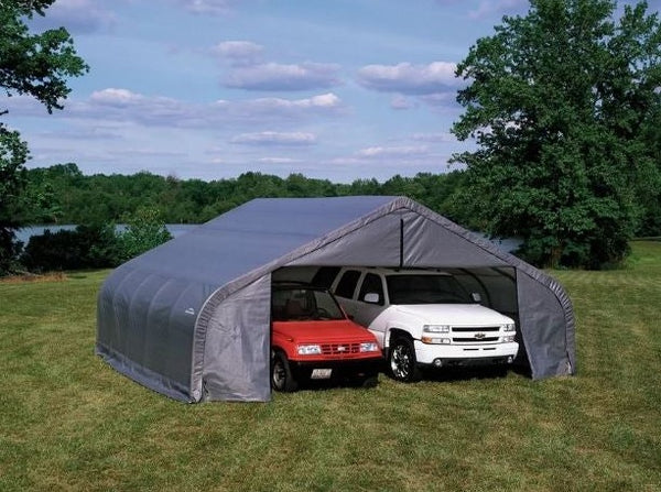 ShelterLogic ShelterCoat 22 X 28 Ft. Garage Peak STD – The Better Backyard