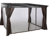 Sojag 10x12 Francfort Patio Gazebo - Netting and Curtains Included ...